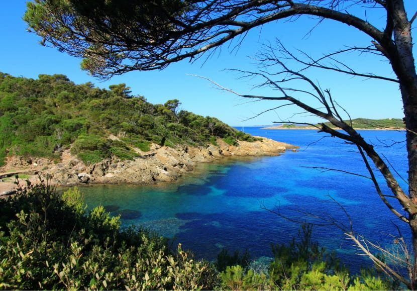 port cros vacances mer plage 