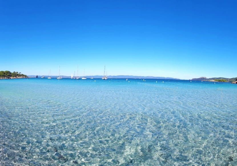 La plage de Porquerolles