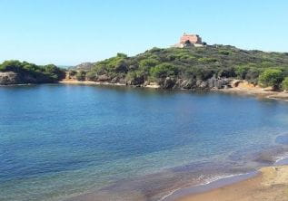 Bay of Langoustier and its beaches