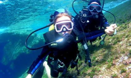 Diving and snorkeling
