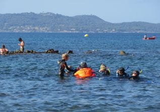 Underwater trail of the archaeological site of Olbia - Hyères