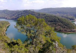 Carcès Lake and Caramy Falls